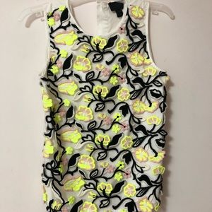 J. Crew Embellished Tank Top